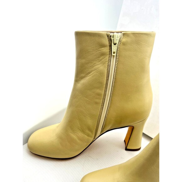 NIB Maryam Nassir Zadeh Venus Boots Leather Women's EU 36 Fawn Kick Heel ITALY - Picture 4 of 12